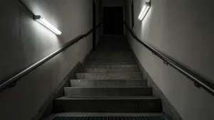 Oświetlenie klatki schodowej w bloku