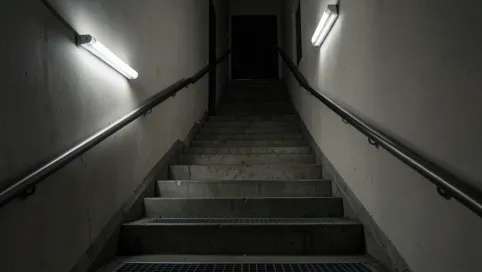 Oświetlenie klatki schodowej w bloku