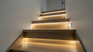Oświetlenie schodowe montaż