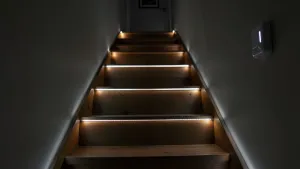 Oświetlenie schodowe z czujnikiem