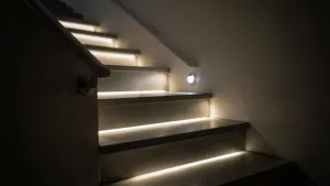 Oświetlenie schodowe z czujnikiem ruchu