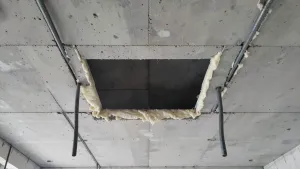 Otwór w stropie na schody pozwolenie