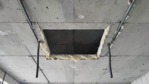 Otwór w stropie na schody pozwolenie