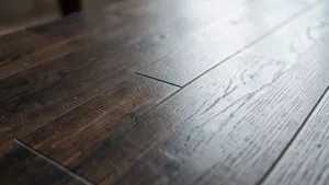 Panele podłogowe ciemne drewno