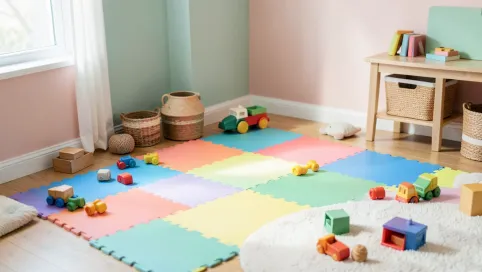 Panele podłogowe do pokoju dziecka