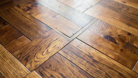 Panele podłogowe drewniane jodełka