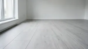 Panele podłogowe jasne szare