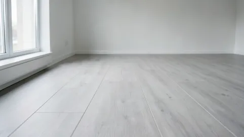 Panele podłogowe jasne szare