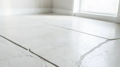 Panele podłogowe jasne z fugą