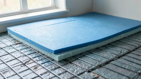 Pianka pod panele ogrzewanie podłogowe