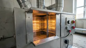 Piec do wygrzewania posadzki