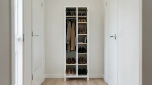 Płytka szafa do przedpokoju