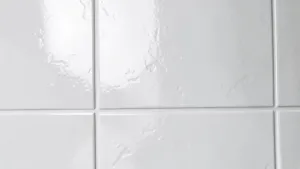 Płytki 3D do łazienki białe