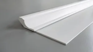 Płytki cokołowe białe