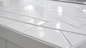 płytki do kuchni jodełka