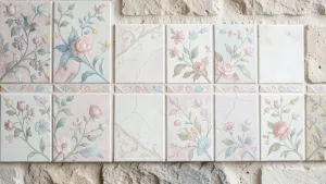 Płytki do łazienki w stylu prowansalskim