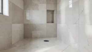 Płytki do połowy ściany łazienka