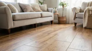 Płytki drewnopodobne do salonu