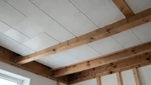 Płytki Na Drewnianym Stropie