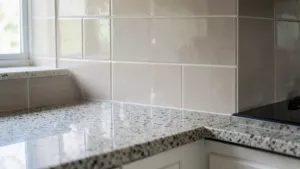 Płytki nad blatem w kuchni