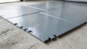 Płytki PCV na podłogę do garażu