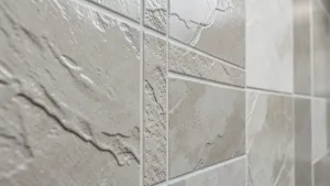 Płytki strukturalne do łazienki