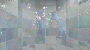 Płytki szklane do łazienki 3D