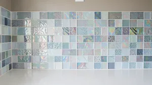 Płytki szklane na ścianę