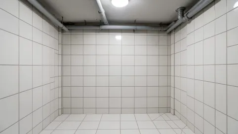 Płytki W Kotłowni Do Sufitu