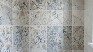 Płytki z motywem do łazienki