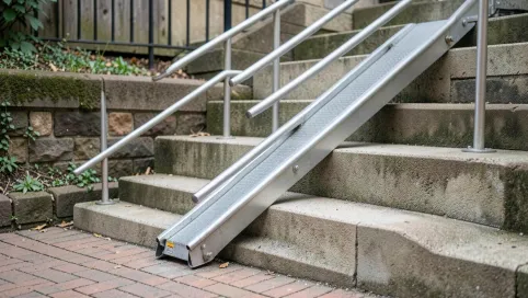 Podjazd na schody dla wózka