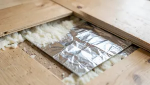 Podkład pod panele na ogrzewanie podłogowe