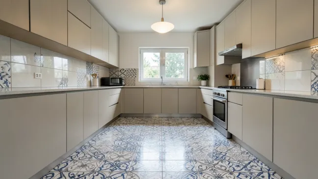 Podłoga w kuchni płytki