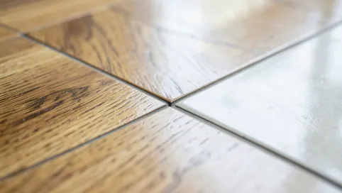 Połączenie Parkietu Z Płytkami