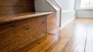 Połączenie schodów z podłoga