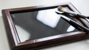 Polerowanie żywicy na błysk