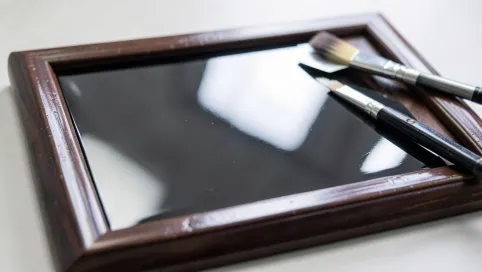 Polerowanie żywicy na błysk