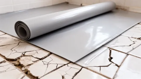 położenie wykładziny pcv na płytki