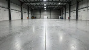 Posadzka na hali produkcyjnej