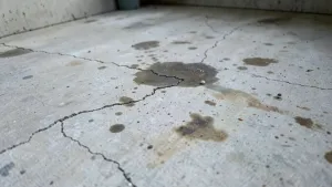 Posadzka w garażu nieogrzewanym