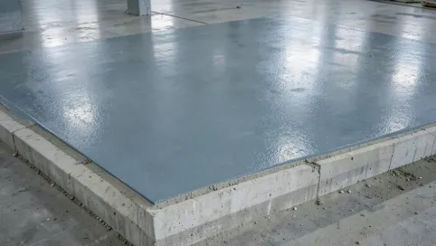 Posadzka w hali przemysłowej warstwy