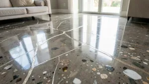 Posadzka żywiczna do salonu