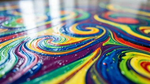 Posadzka żywiczna wzory