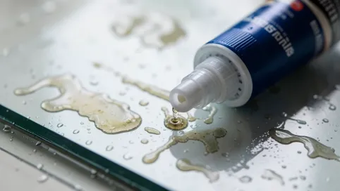 Preparat do usuwania kleju z szyby