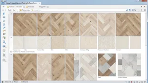 Program do rozplanowania paneli podłogowych