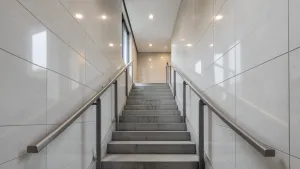 Projekt klatki schodowej w bloku