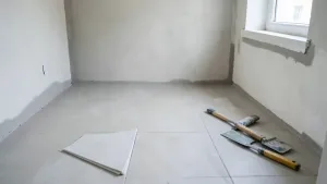 przygotowanie łazienki pod płytki