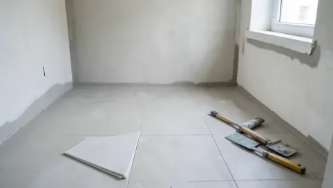 przygotowanie łazienki pod płytki