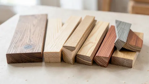 Rodzaje drewna klejonego