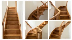 Rodzaje schodów drewnianych
